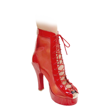 Load image into Gallery viewer, Godiva Chic
1″Platform RedSole 4″Heel