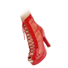 Load image into Gallery viewer, Godiva Chic
1″Platform RedSole 4″Heel