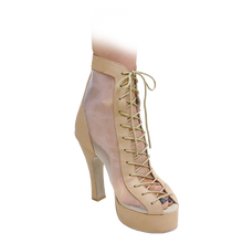 Load image into Gallery viewer, Godiva Chic
1″Platform 4″Heel